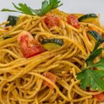 Спагети със зеленчуци